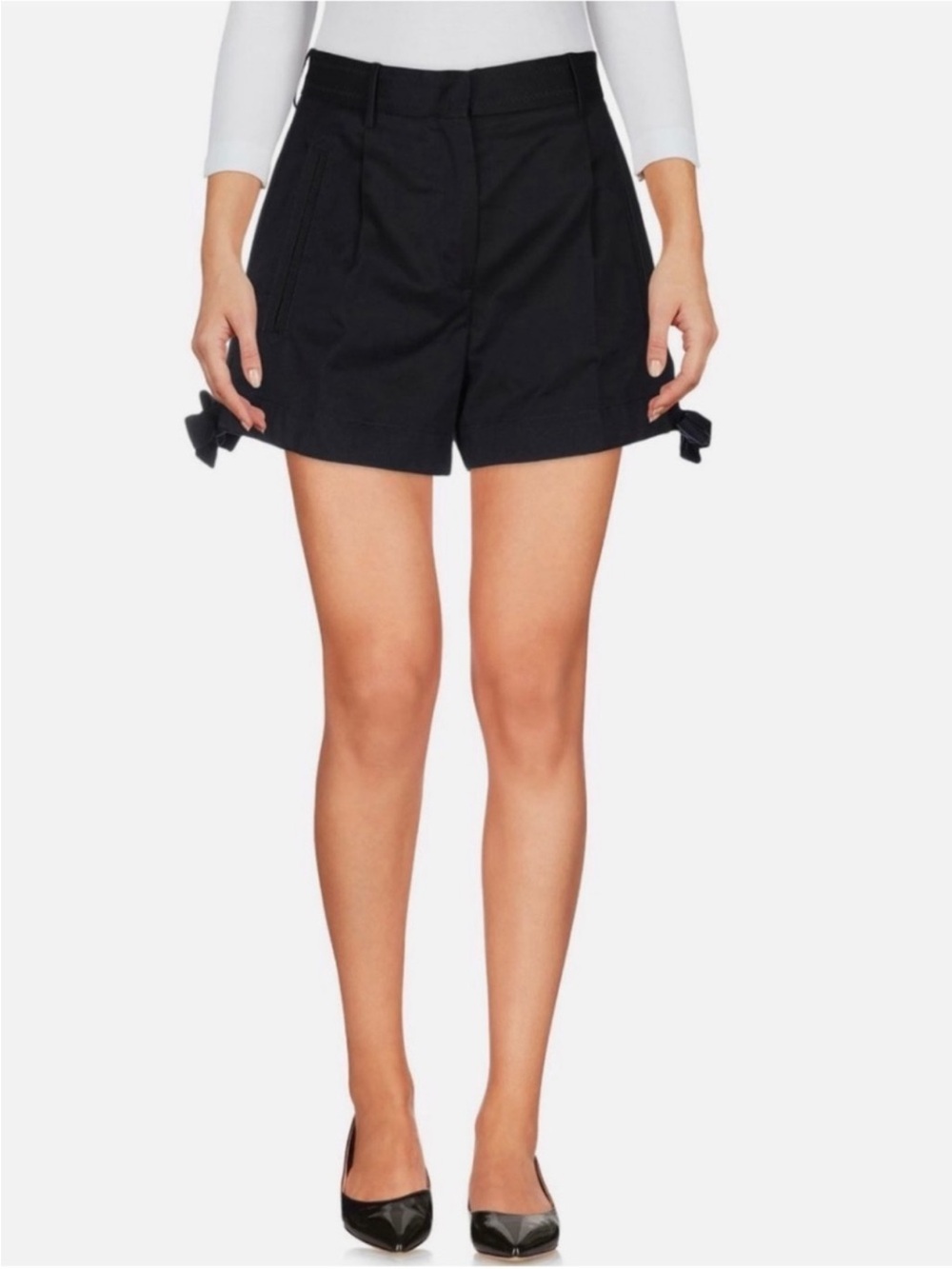 Moncler Luxury Bermuda Tie Shorts
